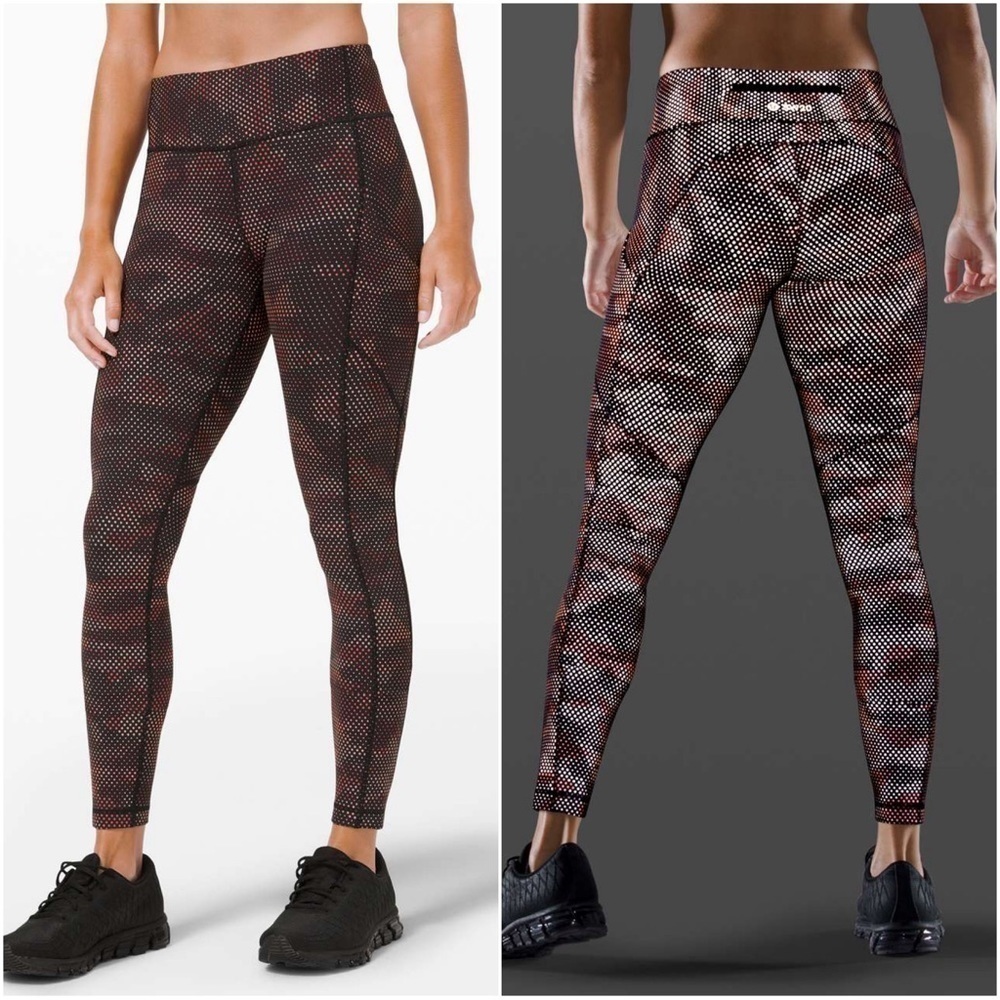 Lululemon SeaWheeze 2020 Speed Tight Reflective Camo Sz 2 NWOT Rare